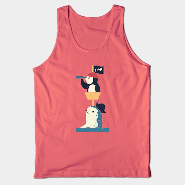 Pirates Tank Top by HandsOffMyDinosaur